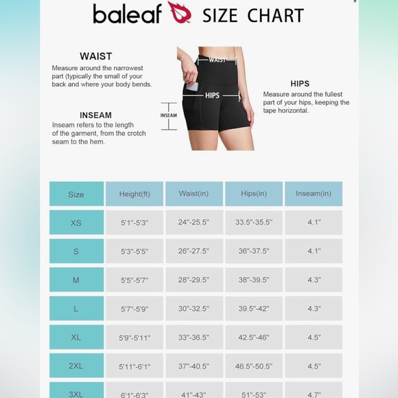 Baleaf | Women’s 5” High Waist Biker Shorts - Picture 5 of 13